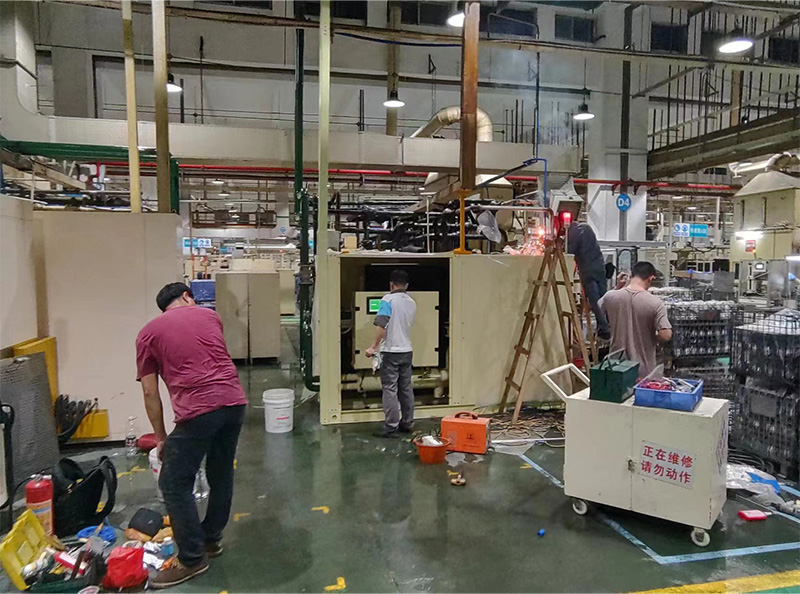 廣州恩梯恩裕隆傳動系統(tǒng)水冷渦旋冷水機(jī)組項目圖片2